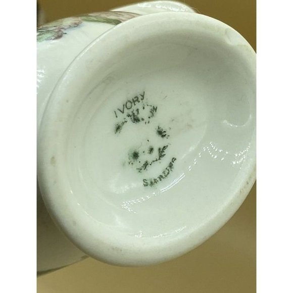 Lamberton Scammell China Gravy Flowers Railroad Dogwood Vintage - Picture 5 of 12